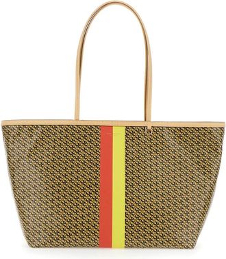 Tory Burch The Racer Tote - Dames - Shoppers - Veelkleurig - ONE Size - Tassen