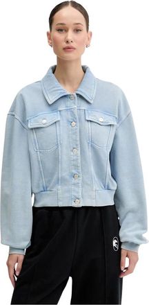 Moschino Mujer, Chaquetas, Azul, Talla: XL