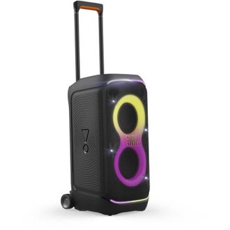 JBL Cassa Audio Amplificato Partybox Stage 320 Black Nero - 240 Watt Rms Effetti Luce Karaoke