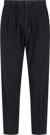 Herno Pantaloni con coulisse - Nero