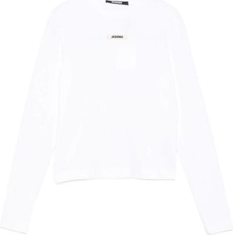 Jacquemus Logo-patch Long-sleeve T-shirt