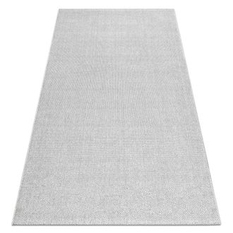 RugsX RugsX Casablanca Loom Rug in Silver | Size: 200 cm x 400 cm