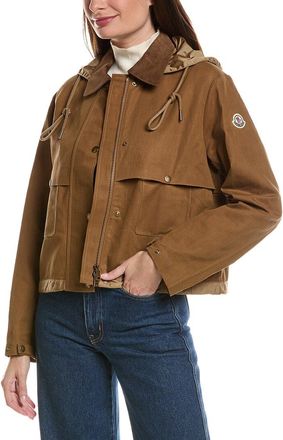 Moncler Aconitum Hooded Shirt Jacket