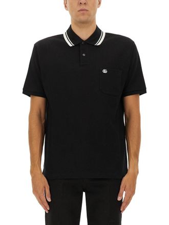 Gucci besticktes Poloshirt