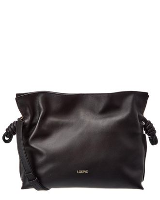 Loewe Flamenco Medium Leather Clutch