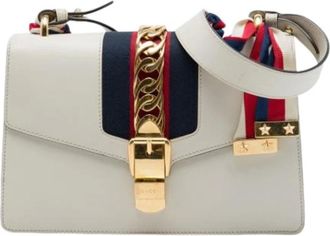 Gucci Borsa a spalla Sylvie Pre-owned - - Pre-owned - Donna - Bianco - ONE SIZE