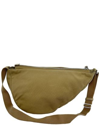The Row Brown Canvas Slouchy Banana Two Bag (Authentic Pre-Loved)