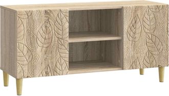 vidaXL Mueble De Tv 102 X 34,5 X 50 Cm Roble Sonoma Vidaxl