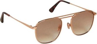 Golden Goose Roger Aviator Zonnebrillen - unisex - Zonnebrillen - Bruin - ONE Size - Accessoires