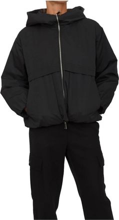Marella Imbottito corto - Dames - Bomber jackets - Zwart - L - Katoen - Jassen
