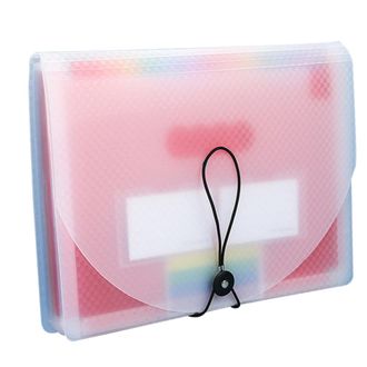 OEM Bolsa Para Documentos De Pl&aacute;stico Pp De Alta Calidad, Tipo Acorde&oacute;n, Con Dise&ntilde;o De Cuadr&iacute;cula. Fabricada Con Material Resistente A Desgarros Y Durader