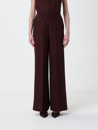 Hanita Linen Blend Palazzo Trousers