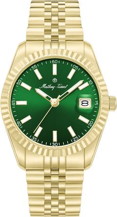 Mathey-Tissot Quartz Green Dial Mens Watch H250953D-B