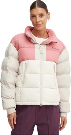 Columbia Pike Lake II Cropped Jacket - Dames - Ski Jassen - Beige - L - Leer - Fitness