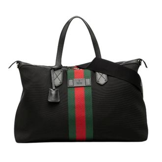 Gucci Pre-owned Weekend Bags, unisex, Black, Size: ONE SIZE Pre-owned Weekend Bag