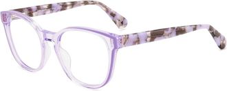 Kate Spade New York Violet Brillen Corina Zonnebril - Dames - Brillen - Paars - 52 MM - Accessoires