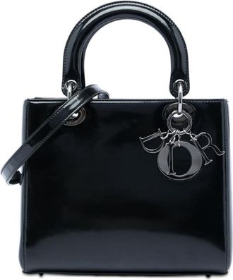 Dior Pre-owned Dior Medium Patent Lady Dior Ladies J2KEYO4AX5SARX4B