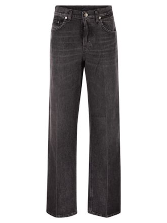 Dondup Jacklyn skinny-fit gewassen denimjeans
