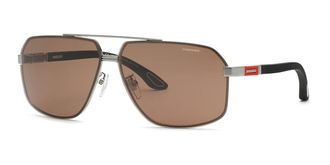Chopard SCHG89 0509 Mens Sunglasses Silver Size 66