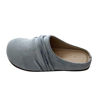 Generic Womens Slippers Slip-On Soft Indoor House Shoes Round Toe Flat Slippers Retro Casual Footwear Lightweight Comfortable size 5.5