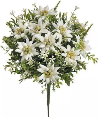 Botanic-Haus Kunstblume »Edelweiss-Strauss 29 cm«