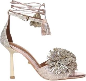 Kurt Geiger Dameschoenen - Dames - Sandalen met hakken - Roze - 40 EU - Schoenen