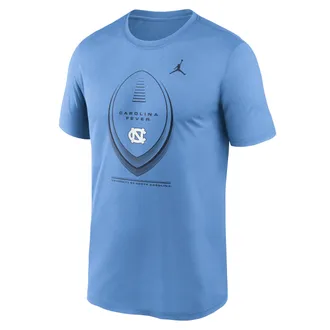 Nike North Carolina Primetime Football Icon Legend Nike Mens Dri-FIT College T-Shirt in Blue | NKGK4EYNCN-BE2