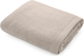 KASANOVA Asciugamano viso 60x100 cm cotone tortora Zero Twist