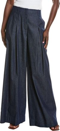 Lafayette 148 New York Warren Inverted Pleat Wide Leg Pant
