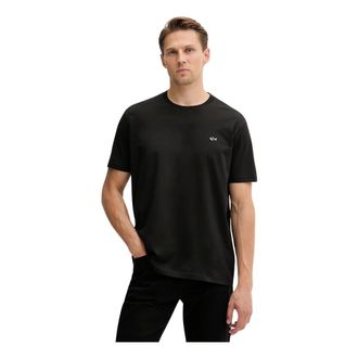 Paul & Shark Camiseta de punto de algod&oacute;n - Tops - Hombre - Negro - M