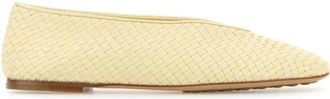 Bottega Veneta Rosa Ballerina - Dames - Ballerinas - Geel - 41 EU - Leer - Schoenen