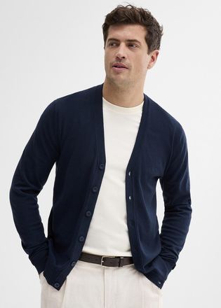 Le 31 Mens Silky knit Cardigan Sweater