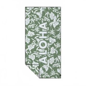 Slowtide Alohauke Quick Dry Towel In Green