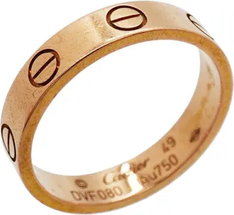 Cartier Pink Gold (18K) Band Ring (Pre-Owned)