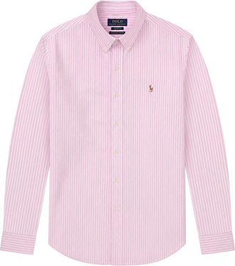 Polo Ralph Lauren Striped Cotton Shirt - Pink - XL