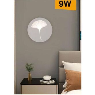 Trade Shop Trade Shop Traesio - Trade Shop - Applique Moderno Led 9 W Parete Decorativa Con Fiore 3 Temperature Luce Aq29-b3c