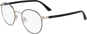Calvin Klein Demo Round Unisex Eyeglasses CK23106 N001 51