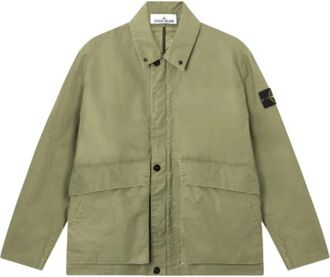 Stone Island Light Jassen - Heren - Zomerjassen - Groen - S - Jassen