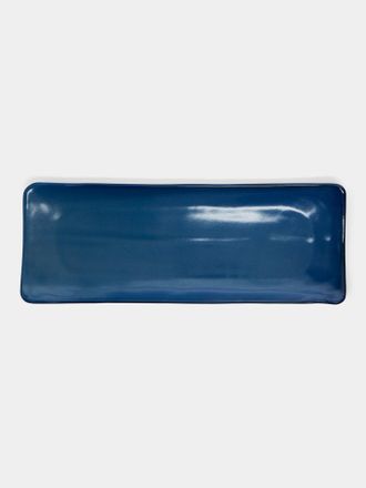Mervyn Gers Ceramics Hand-Glazed Ceramic Long Rectangular Sushi Platter