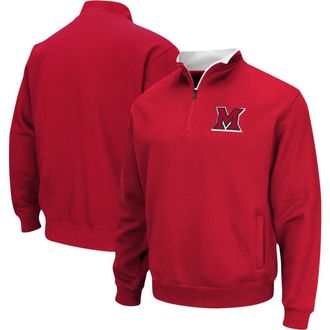 Colosseum Mens Colosseum Red Miami University RedHawks Tortugas Logo Quarter-Zip Jacket at Nordstrom, Size Xxx-Large