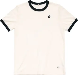 Devold Archive Ringer Tee Merinoshirt - Unisex | wei&szlig;/blau