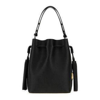 Valentino Garavani Bucket Bags, female, Black, Size: ONE SIZE Drawstring Bag | So Seau