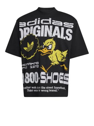 adidas Originals Duck Gfx Tee Nero