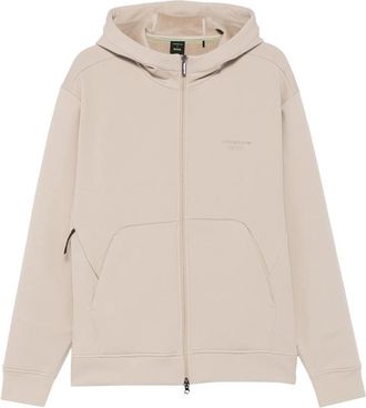 HUGO BOSS Zip-up Logo-print Hoodie