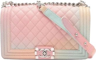 Chanel Borsa a spalla Boy Chanel 2018 - Rosa