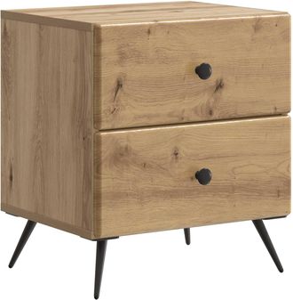 vidaXL Armario De Noche Roble Artisan 43 X 34,5 X 47,5 Cm Vidaxl