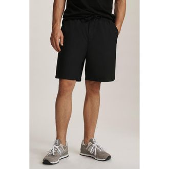Mavi Drawstring Cotton Shorts in Black at Nordstrom Rack, Size X-Large