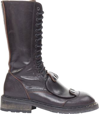 Ann Demeulemeester black tall boots