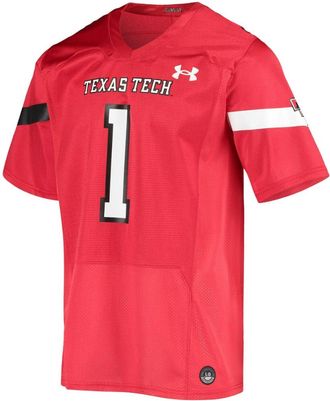 Under Armour Mens Replica Football Jersey 1 Shirt In Red