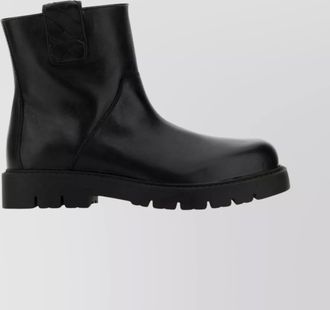 Bottega Veneta leather haddock ankle boots